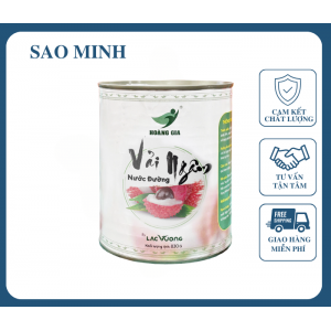 Vải Ngâm Hoàng Gia 830g